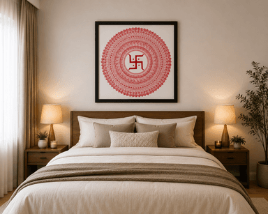 Swastik Mandala Art