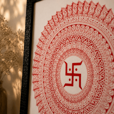 Swastik Mandala Art