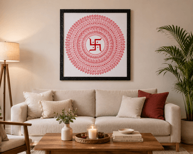 Swastik Mandala Art